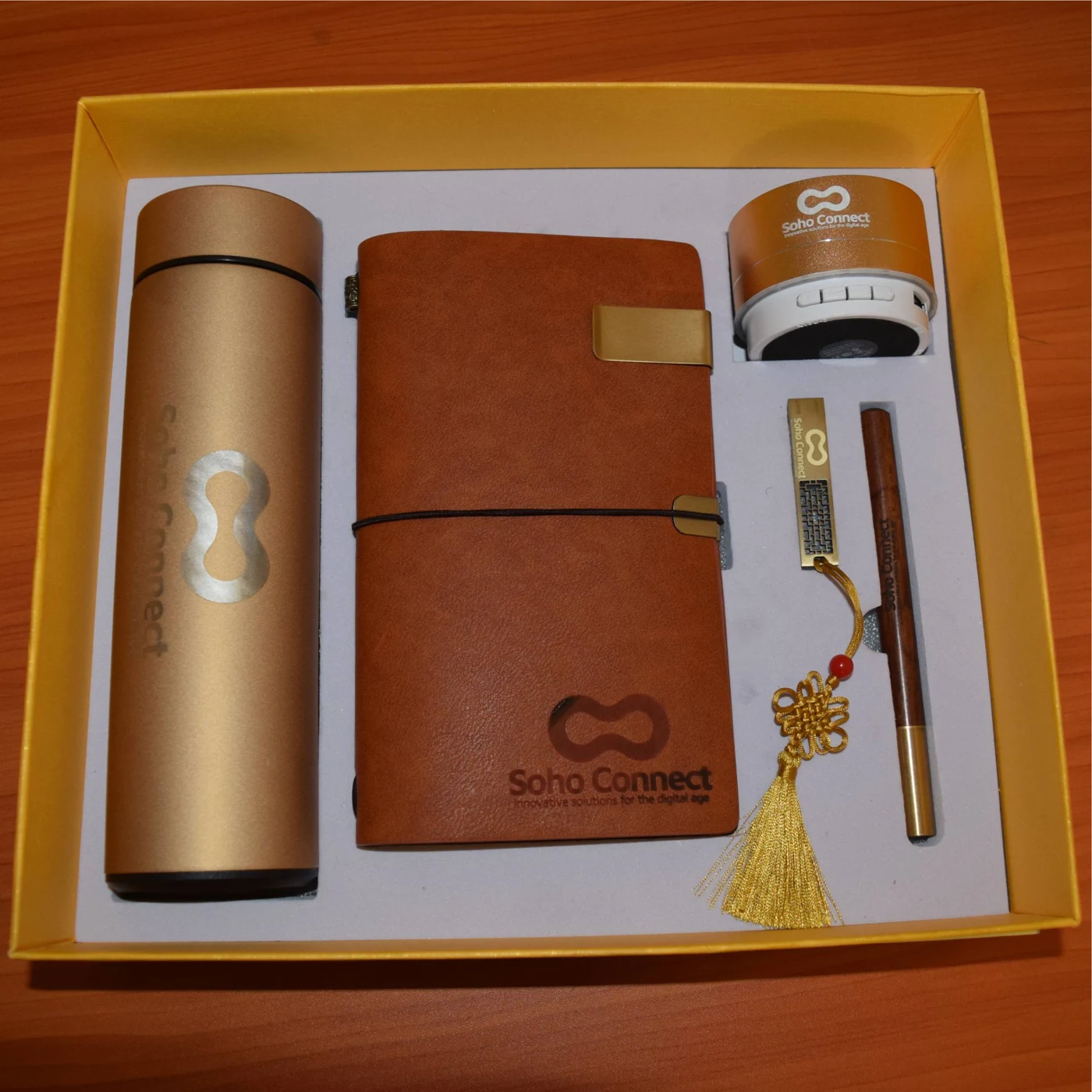 Corporate Gift Sets supporting completed-work view